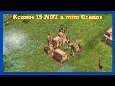 This strategy is Unique to KRONOS | NoAtlantis (Kronos) vs Dobr (Ra) #aom #ageofempires