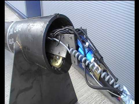 Riser Inspection Tool Driving into Test Spool