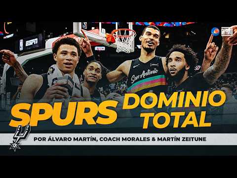 Spurs domina la NBA y Wemby lidera el salto