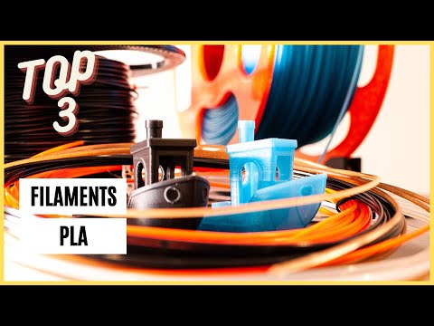 Top 3 filaments PLA imprimante 3D : mon comparatif 2023
