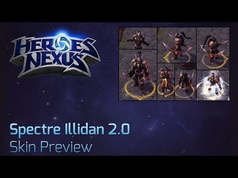[Alpha] Heroes Skin Spotlight: Spectre Illidan (Updated)
