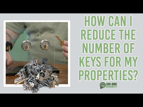 How Can I Reduce The Number of Keys for My Properties? What is a GMK or Grand Master Key System?