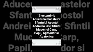 calendar ortodox octombrie 2022