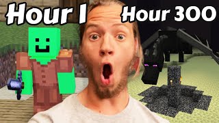 I Played Minecraft For 14 Days Straight... (World Record!)