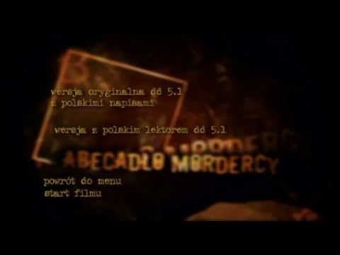 Abecadło Mordercy (The Alphabet Killer) DVD Menu