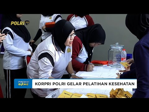 DEWAN PENGURUS KORPRI POLRI GELAR PELATIHAN KESEHATAN