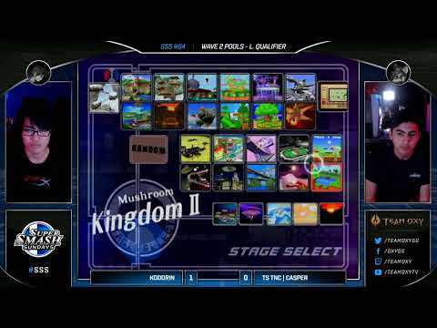SSS #64 - KoDoRin (Marth) vs. TS TNC | Casper (Fox) - SSBM - Wave 2 Pools, L. Qualifier
