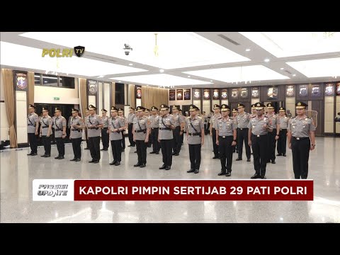 PRESISI UPDATE : KAPOLRI PIMPIN SERTIJAB 29 PATI POLRI (16.00) 28/09/2024