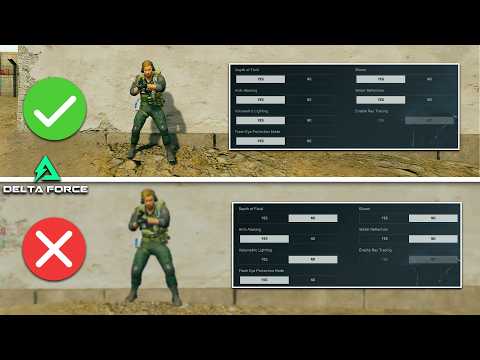 5 Best Graphics Settings In Delta Force Mobile | Delta Force Tips & Tricks