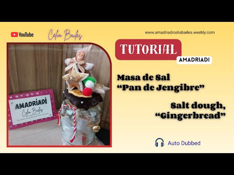 Tutorial Clase Gratis-Masa de Sal y Gingerbread