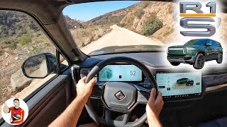 The Rivian R1S Takes 3-Row SUVs Out of Bounds, Where Fun Begins (POV Drive Review) by MilesPerHr