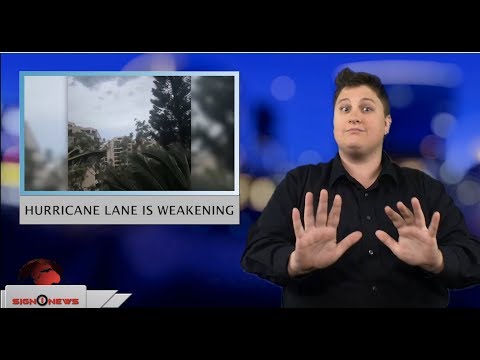 Sign1News 8.25.18 - News for the deaf community powered by CNN in American Sign Language (ASL)