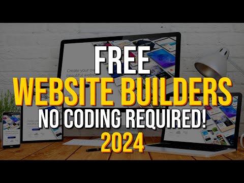 Top 5 Best FREE Website Builders (2024) NO CODING...