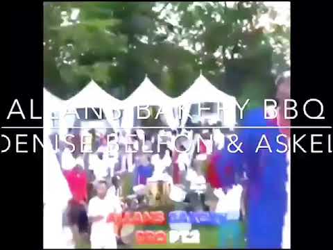 DENISE BELFON & ASKEL TUN UP!!!! ALLAN'S BAKERY BBQ EVENT PART 2