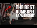 BEST DUMBBELL AB WORKOUT (FOLLOW ALONG AT HOME)