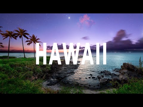 Flying over Hawaii - Relaxing Music Along With Beautiful Nature Videos | 1 Hour