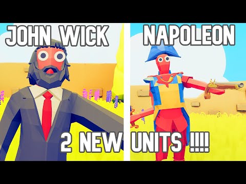 TABS - 2 NEW UNITS JOHN WICK AND NAPOLEON - TABS MODS - TABS ALL SECRET UNITS