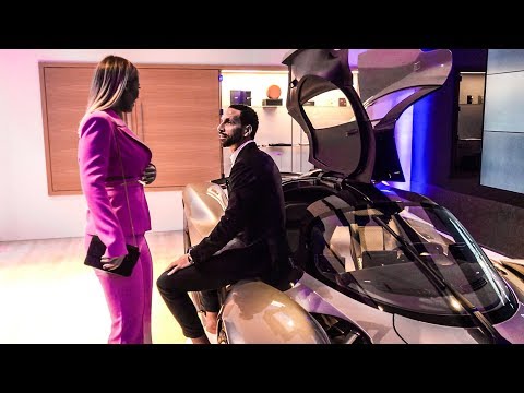 Rio Ferdinand checks out the $3 MILLION Aston Martin Valkyrie HYPERCAR!!