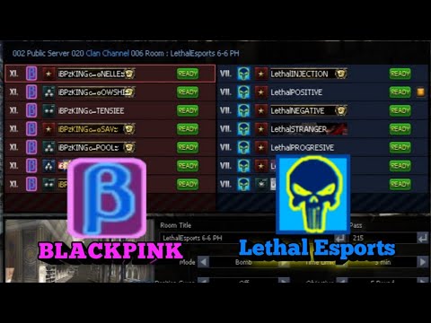 BLACKPINK vs. LETHAL ESPORTS (Point Blank Clanwar PH) BLACKPINK PBPH