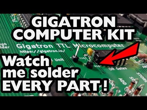 Gigatron Part 1: Assembly
