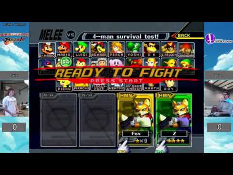 Birmingham Brawl 13 Melee Singles WR2 - Grim (Neutral) vs. Dron (Blue)