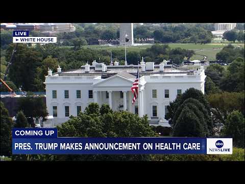 President Trump makes announcement on healthcare