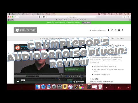CrumplePop's AudioDenoise Plugin: Review