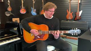 Video thumbnail for Epiphone Dove Studio | Rimmers Music - Demonstration & Tones With James by Rimmers Music