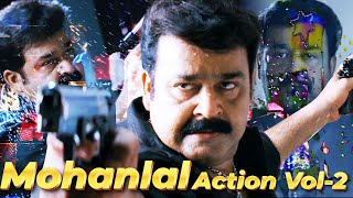 Mohanlal Action Scenes | Action Jukebox Volume - 2 | Christian Brothers | Lailaa O Lailaa