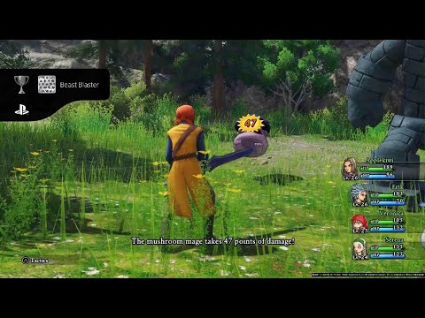 DRAGON QUEST XI S Erik Dual-Wielding Knives With Paralyze Effect