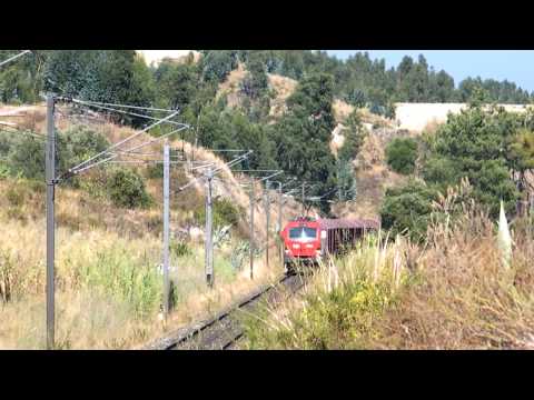 Comboio n.º 98224 (Primeira Loc. Eléctrica a ir a Ródão) - Barquinha