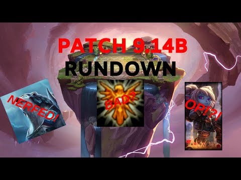 TFT patch 9.14B rundown || Teamfight tactics