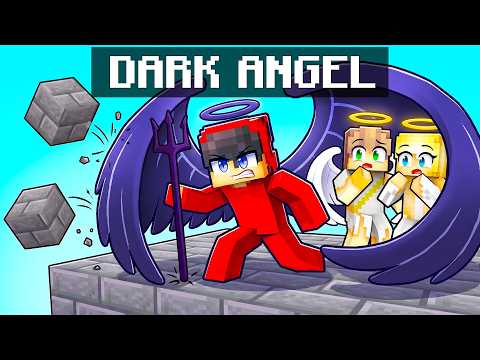 Playing as the DARK ANGEL in Minecraft!