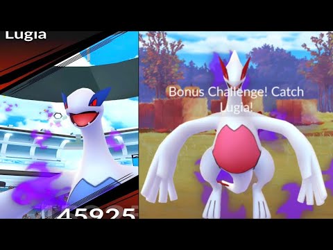 World First Ever ✨Shiny Shadow Lugia Raid in #pokemongo