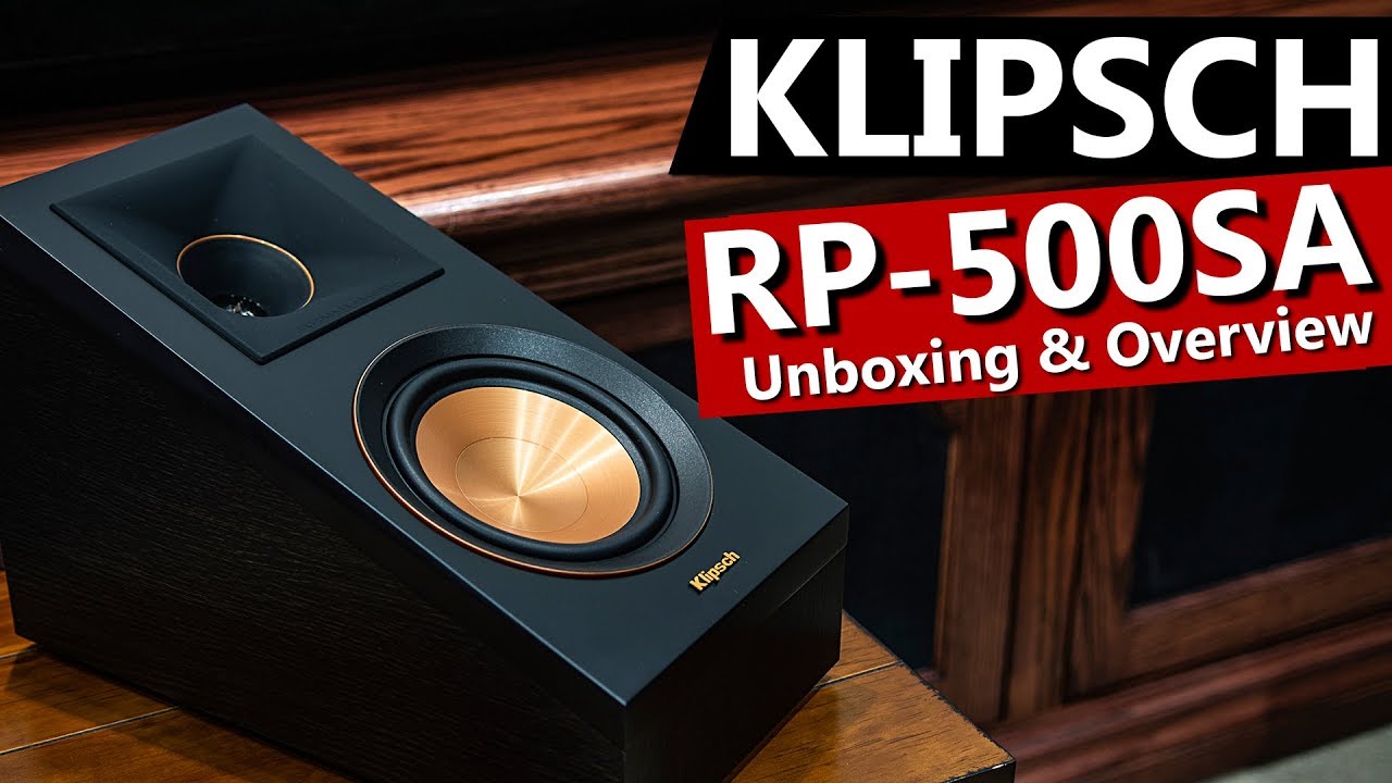 video Loa Klipsch RP-500SA chính hãng 0