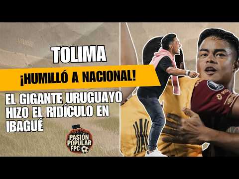 ¡Tolima humilló a Nacional! El gigante uruguayo hizo el ridículo en Ibagué