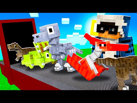 HO CREATO UNA FABBRICA DI DINOSAURI SU MINECRAFT - ITA