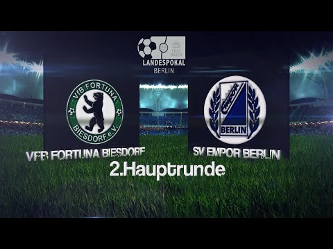 2.Hauptrunde im Landespokal 2022/23 VfB Fortuna Biesdorf – SV Empor Berlin