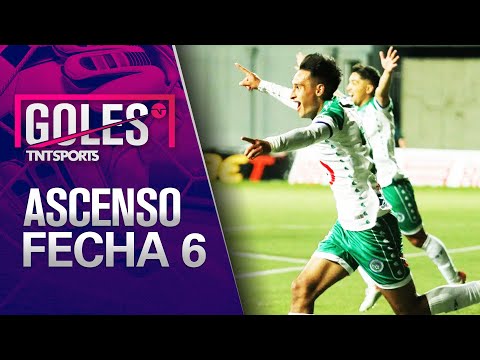 Todos los GOLES | Campeonato Ascenso Betsson 2022 - FECHA 6 ⚽