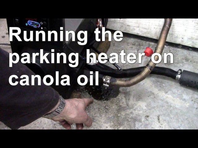 Running The Parking Heater On Canola Oil - Not A Good Idea.... – Britannica Restorations Ltd