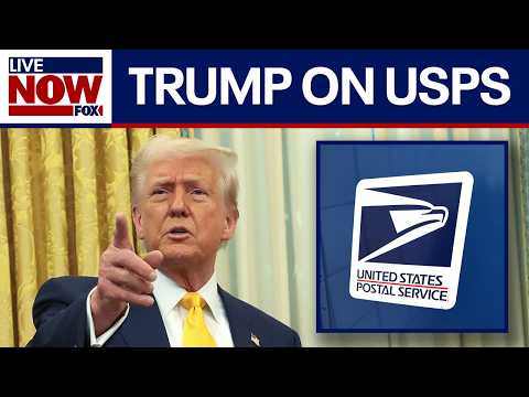 Video | President Trump speaks on USPS, DOGE, tariffs &amp; more from Oval Office | LiveNOW from FOX