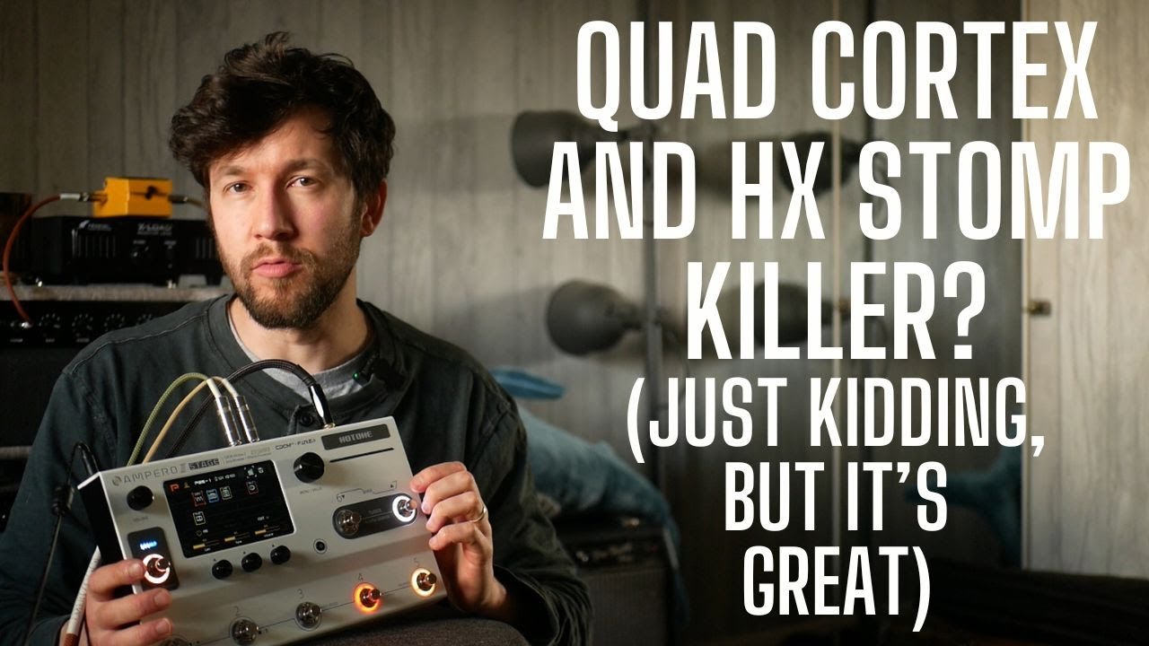 HoTone Ampero Stage - This is a KILLER Unit - Better Value than HX Stomp and Quad Cortex? - YouTube