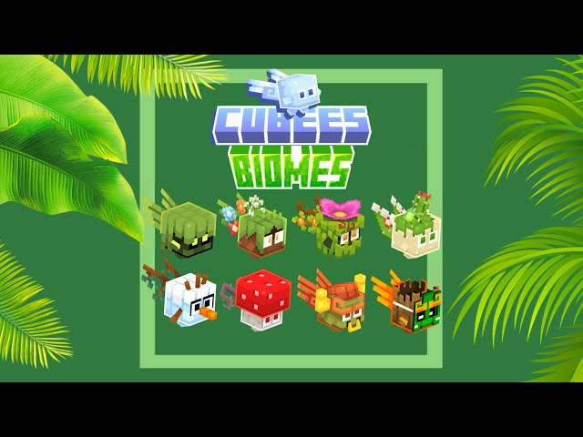 Cubees Biomes Pack - Pets & companions - Vol 1 Minecraft Texture Pack