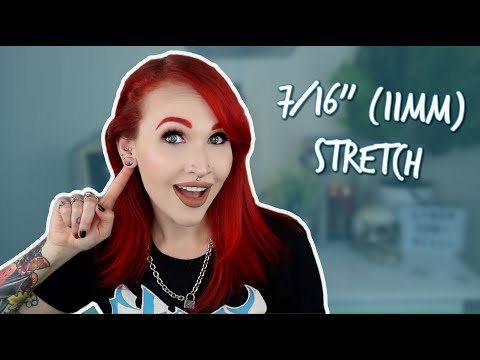 РАСТЯЖКА УШЕЙ | 7/16 дюйма (11 мм)