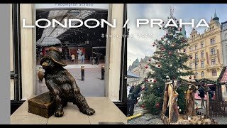 ロンドンとプラハを巡るクリスマス休暇の旅