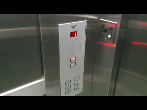 Slow Schindler 100L M Series Hydraulic Internal Passenger Elevator at MIM in La Granja, Chile