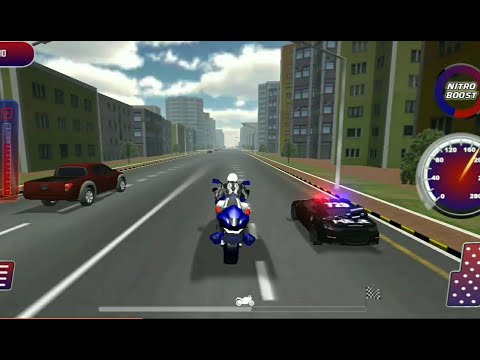 Police Bike Chase Gangster #ManishAndroidGaming #BikePoliceGame