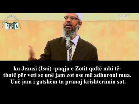 Dr. Zakir Naik sfidon të krishterët