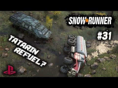 SNOWRUNNER /ON PS4/ #31 /TATARIN REFUEL?/ ZIMNEGORSK Russia GAMEPLAY.
