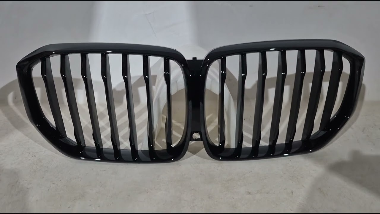 BMW X5 G05 2019–2026 Nieru restes 1 Bar (2019-2022, spīdīgi melna) Video 1